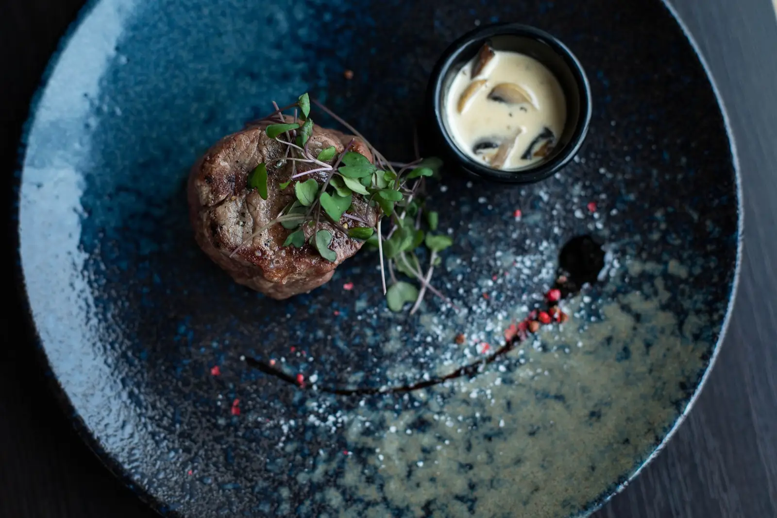 Dining detail at Corvessian Luxe Manor